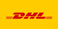 Wir versenden mit DHL