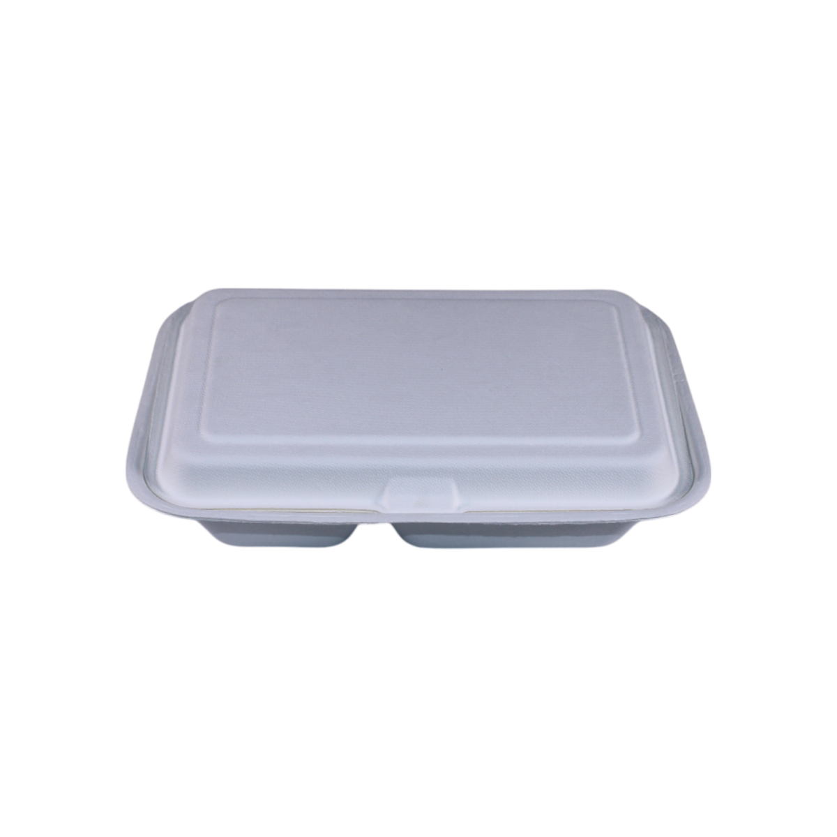 Bagasse Menuebox 2-geteilt 241x163x65mm